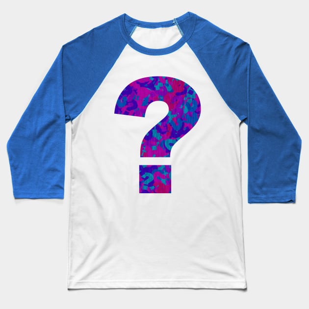 Question Baseball T-Shirt by AsKartongs